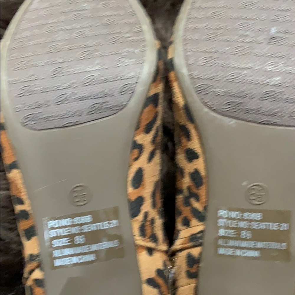 Cheetah booties - Picture 2 of 2